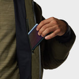 Resort Corduroy Dun Bomber Skijakke - Herre - Olive Shadow