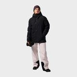 Puffy Isoleret Parka Skijakke - Dame - Black