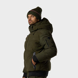 Resort Corduroy Dun Bomber Skijakke - Herre - Olive Shadow