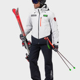 Hero Blackside Insulated Skijakke - Herre - Soft Grey - Gumpel & Co