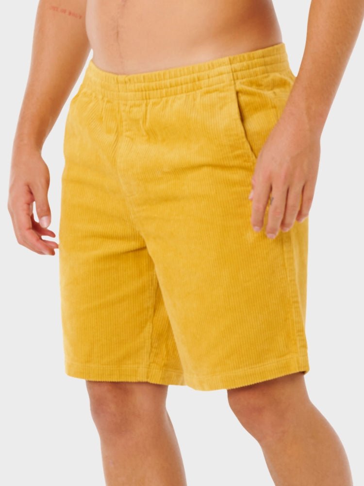 Rip Curl Premium Surf Cord Shorts - Herre - Golden Hour