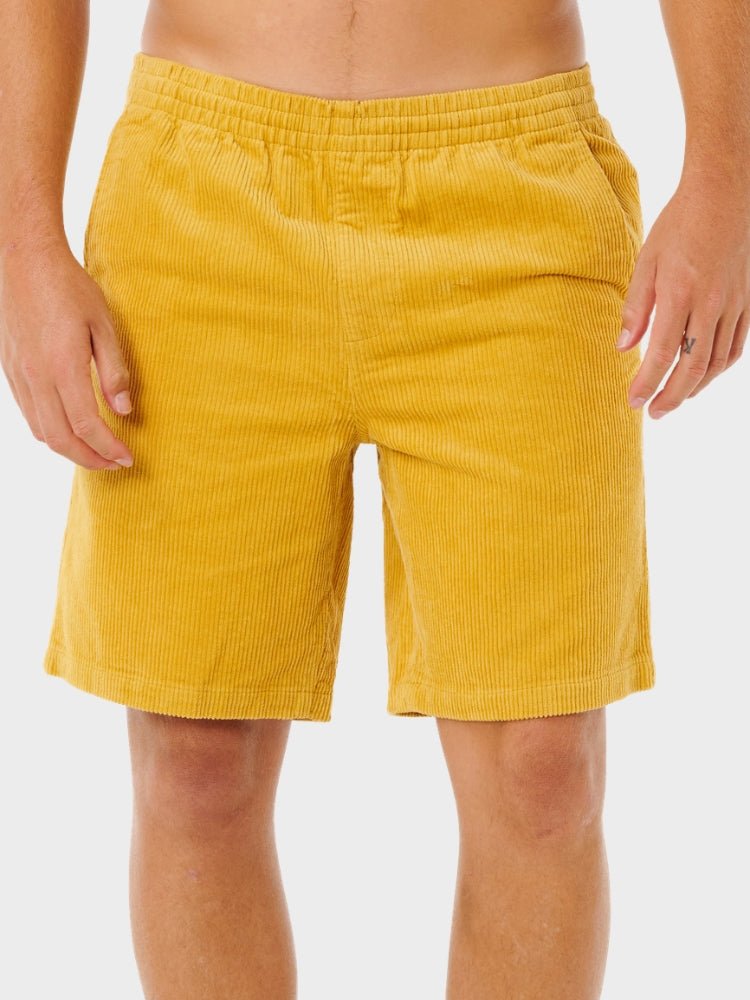 Rip Curl Premium Surf Cord Shorts - Herre - Golden Hour