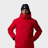 Rochrun Isoleret Skijakke - Herre - Sport Red Solid