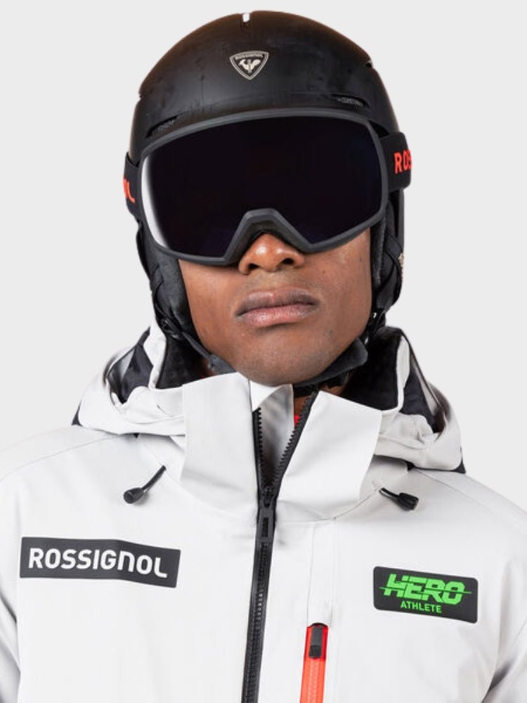 Hero Blackside Insulated Skijakke - Herre - Soft Grey - Gumpel & Co