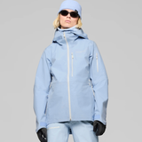 W lofoten Gore Tex Skijakke - Dame - Cashmere Blue