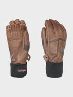 Off Piste Leather Glove - Herre - Brown