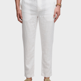 SUPERDRY Merchant Linen Bukser - Herre - Optic