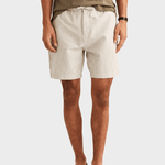 Morris Fenix Seersucker Shorts - Khaki