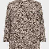 Adney Bluse - Dame - DESERT TAUPE W. MOONBEAM