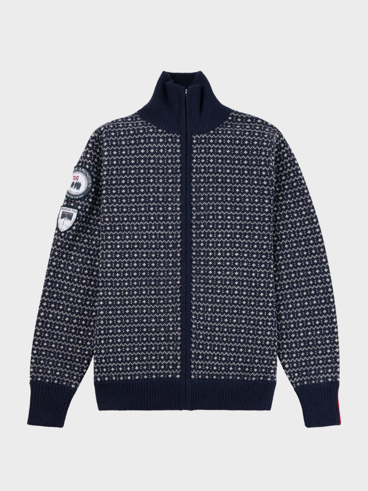 Heroes Of Telemark Full Zip - Herre - Faded Navy
