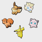 Crocs 5 Pack Jibbits - Pokemon