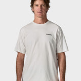 P6 Logo Responsibili T shirt - Herre - Fiber White