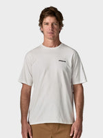P6 Logo Responsibili T shirt - Herre - Fiber White
