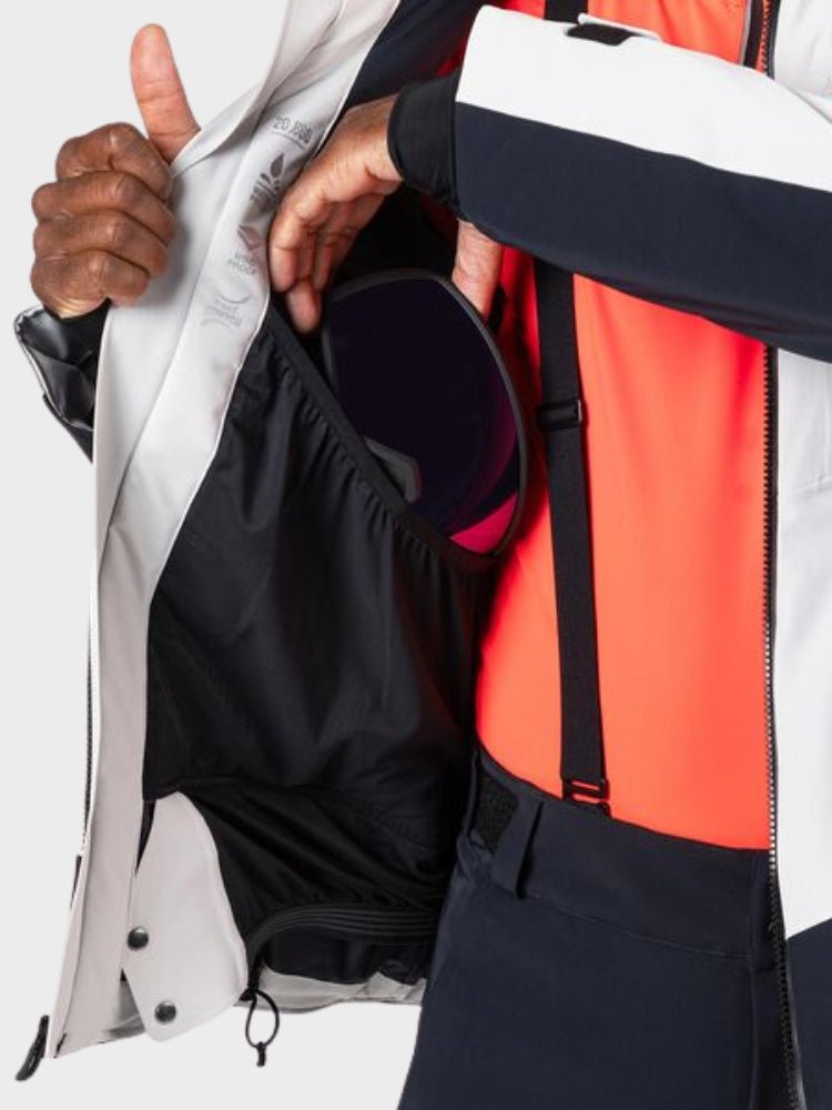 Hero Blackside Insulated Skijakke - Herre - Soft Grey - Gumpel & Co