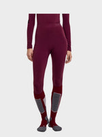 3/4 Wool Tech Ski Pants - Women - Red