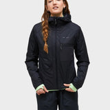 Freelight Reversible Midlayer med Hætte - Dame - Sort