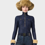 Yunnai Midlayer - Dame - Raw Denim