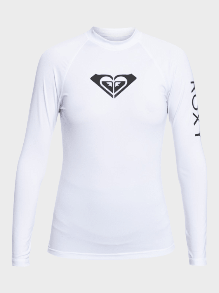 Whole Hearted Langærmet UV trøje - Dame - Bright White - Gumpel & Co