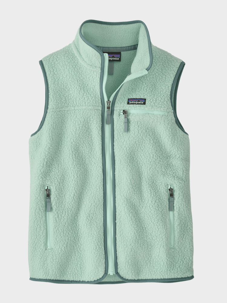 Retro Pile Fleece Vest - Dame - Thin Ice - Gumpel & Co