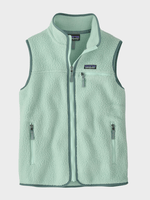 Retro Pile Fleece Vest - Dame - Thin Ice