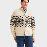 Hadley Zip Cardigan - Off White
