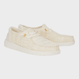 Hey Dude Wendy Crochet Lace - Dame - White Gold