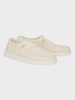 Wendy Crochet Lace - Dame - White Gold