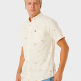 Skelly Breach S/S Skjorter - Herre - Off White