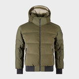 Resort Corduroy Dun Bomber Skijakke - Herre - Olive Shadow