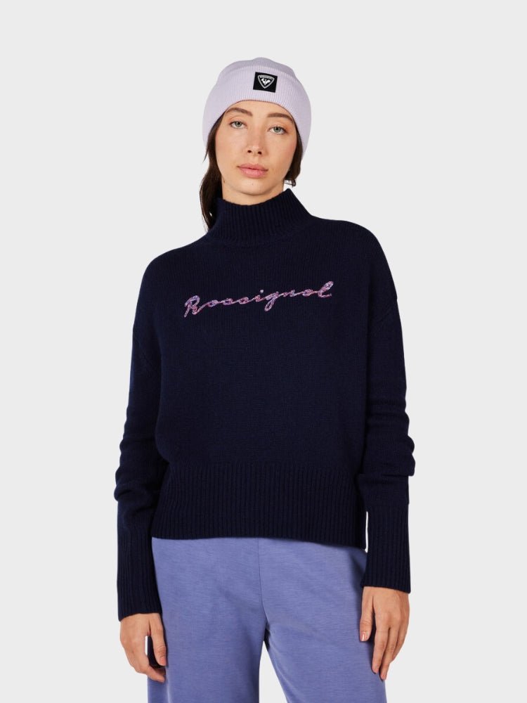 Signature Sweater - Dame - Dark Navy - Gumpel & Co