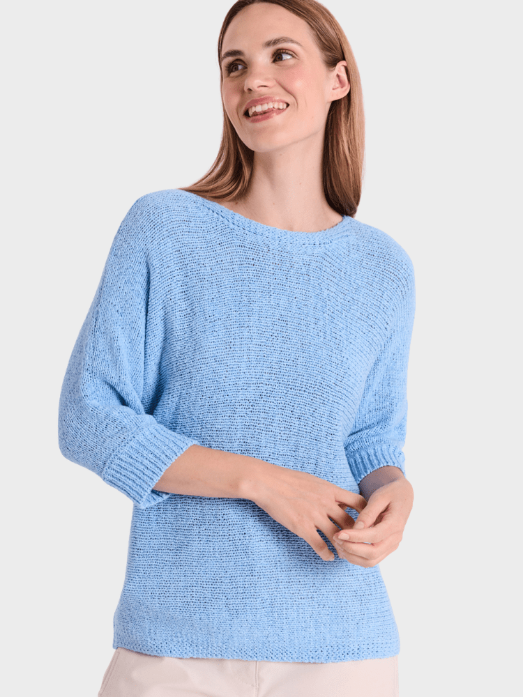 Freequent Tapper Bluse - Dame - BLUE BELL
