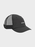 Blaze Foldable Solid Trucker Cap - Unisex - Black