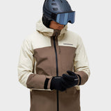Vertec 3L Skijakke - Herre - Beige / Sand Fog