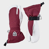 Female Heli Mitt Skivanter - Dame - Bordeaux/Off White