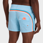 Sundek Juicy Stripe Short Length Badebukser - Herre - Lunar