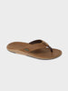 Leather Offshore Klipklapper - Herre - Bronze/Brown