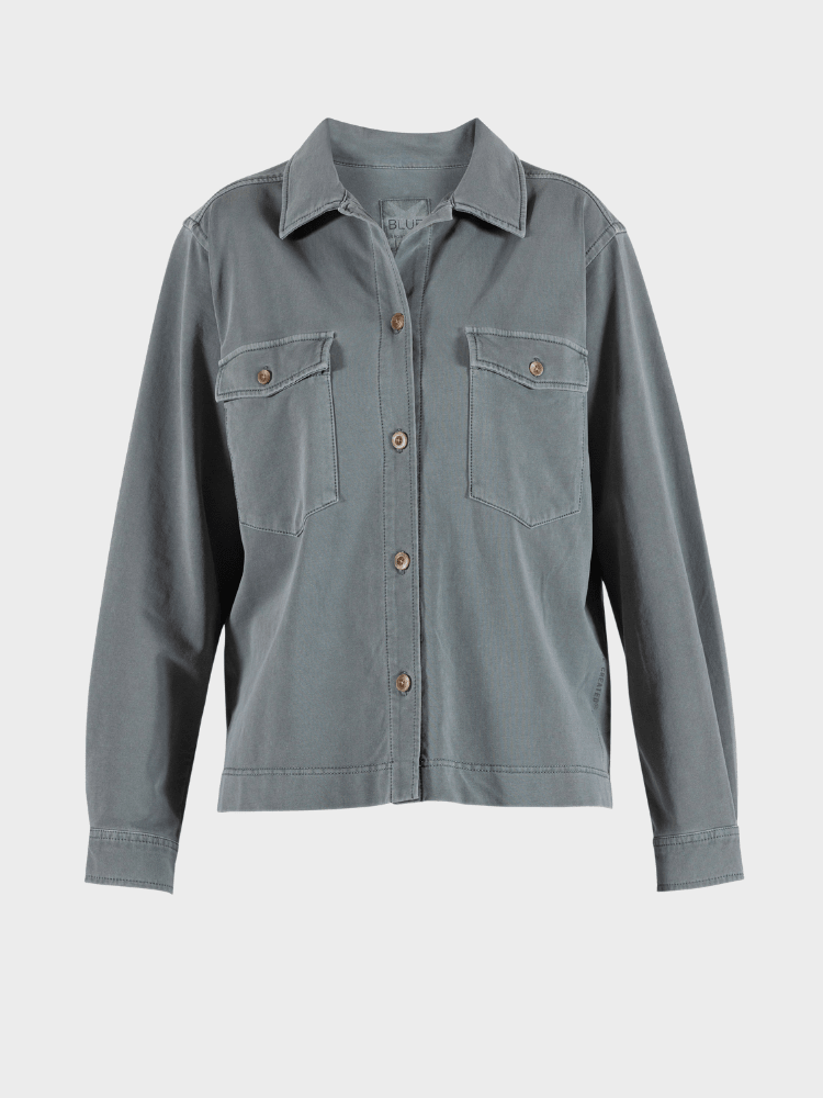 Jannie "vintage" Shirt - Dame - Silver Pine - Gumpel & Co