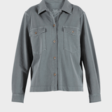 Jannie "vintage" Shirt - Dame - Silver Pine - Gumpel & Co