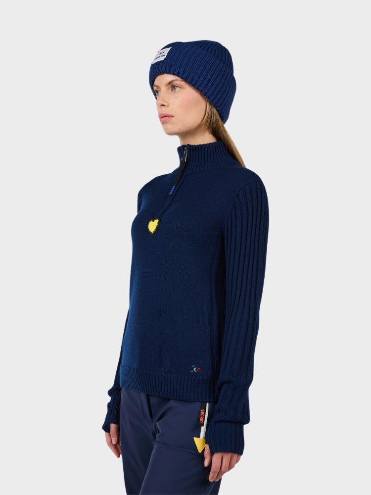 JCC Merib HZ Sweater - Dame - Mørke Blå - Gumpel & Co