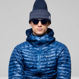 /29 heavy merinoUll contrast Hue - Unisex - Indigo Night Melange