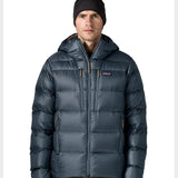 Fitz Roy Down Hoodie - Herre - Summit Blue