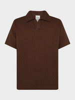 Structure polo - Herre - Shaved Chocolate
