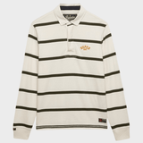 Vintage Athletic Stripe Rugby Polo - Herre - Athletic White Stripe - Gumpel & Co