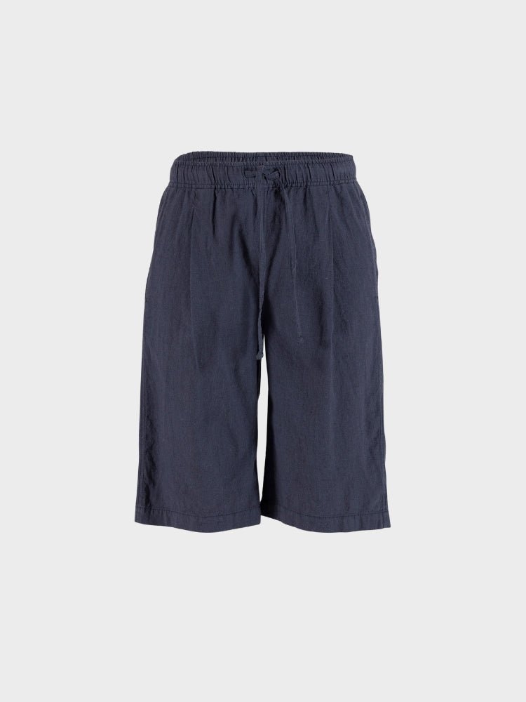 BLUE SPORTSWEAR Lisamarie linen Bermudas - Dame - Dusty Navy