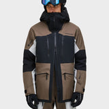 Vertical GORE-TEX Pro Skijakke - Herre - Offblack / Beige