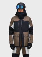 Vertical GORE-TEX Pro Skijakke - Herre - Offblack / Beige
