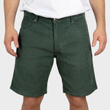 Cord Fløjls Shorts - Herrer - Dark Green