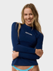 Classic Surf Ls UPF UV trøjer - Dame - Dark Navy