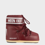 Icon Low Nylon - Dame - Burgundy