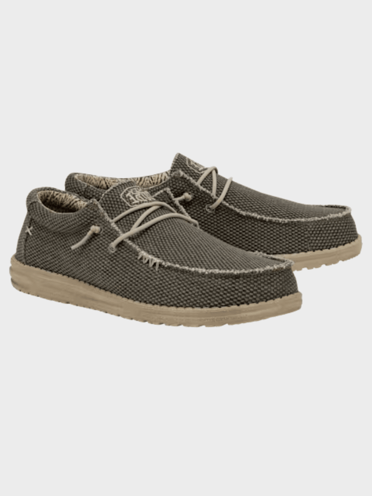 Hey Dude Wally Braided - Herre - Army